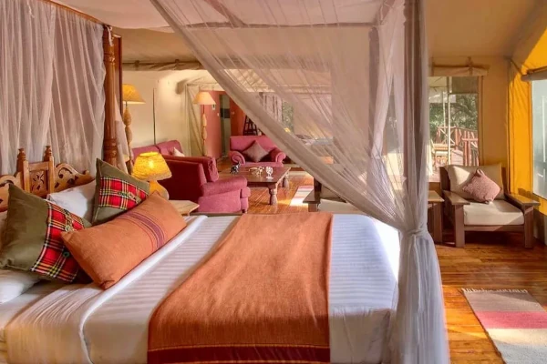 Die Mara Leisure Lodge am Masai Mara Nationalreservat